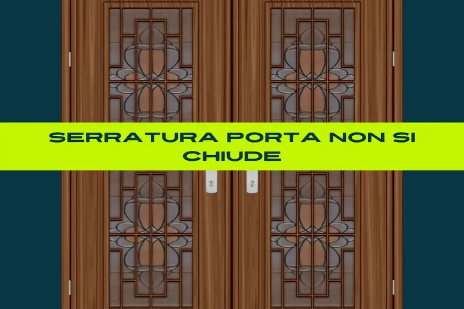 porta non si chiude Cossato
